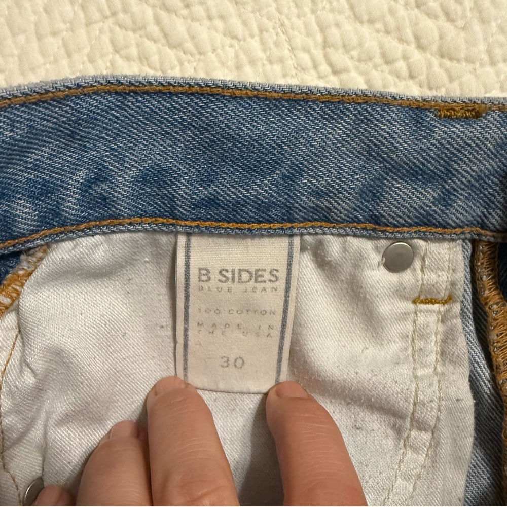 Light Blue Women's Jeans - Picture 5 of 9